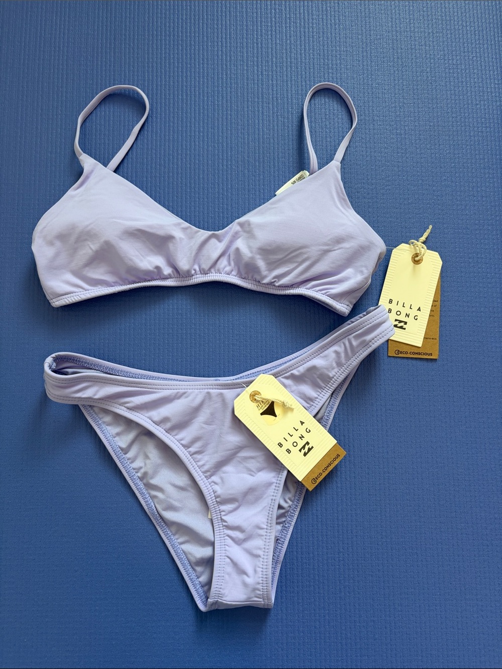 Billabong Lavender Two-Piece Bikini Set
